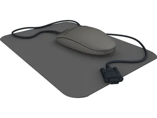 Computer Mouse 3D Model