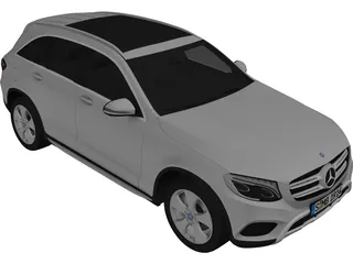 Mercedes-Benz GLC 250d (2016) 3D Model