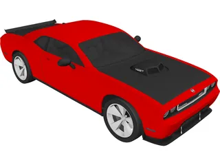 Dodge Challenger SRT10 3D Model