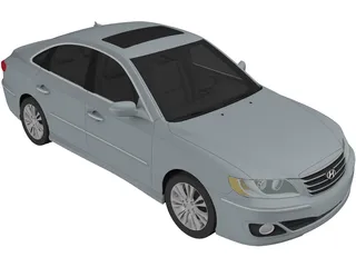 Hyundai Azera Sedan (2011) 3D Model