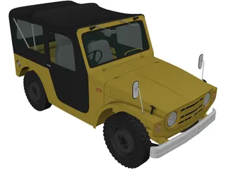 Suzuki Jimny (1970) 3D Model