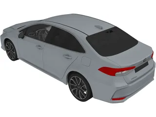 Toyota Corolla (2019) 3D Model