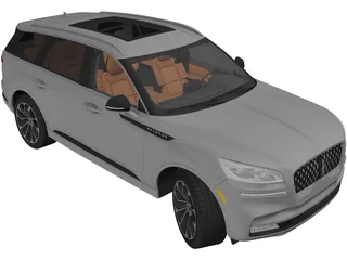 Lincoln Aviator (2020) 3D Model