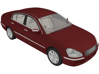 Infiniti Q45 (2002) 3D Model