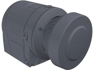 SICK LMS153 Lidar 3D Model