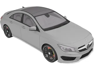 Mercedes-Benz CLA 250 (2013) 3D Model