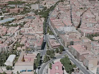 Ciudad Real City, Spain (2021) 3D Model