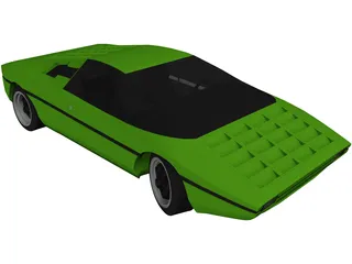 Lamborghini Bravo (1974) 3D Model