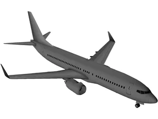 Boeing 737-800 3D Model