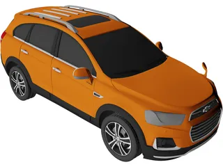 Chevrolet Captiva JP 3D Model