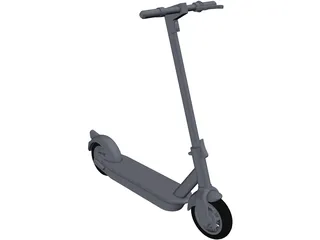 Ninebot GL30 KickScooter 3D Model