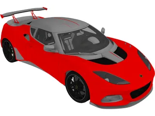 Lotus Evora 3D Model