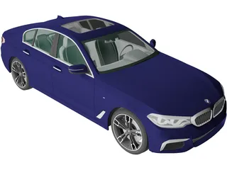 BMW M550i 3D Model