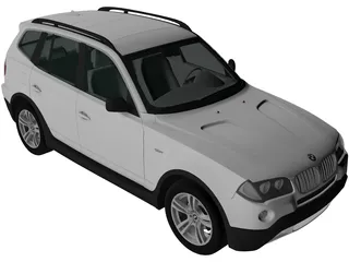 BMW X3 [E83] (2003) 3D Model