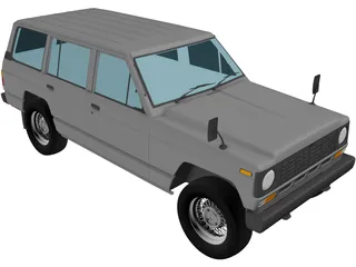 Nissan Safari 160 (1980) 3D Model