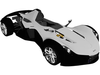 BAC Mono (2020) 3D Model