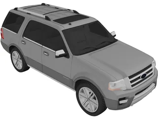 Ford Expedition (2015) 3D Model