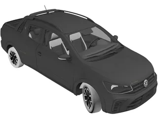 Volkswagen Saveiro 1.6 MSI Extreme (2025) 3D Model