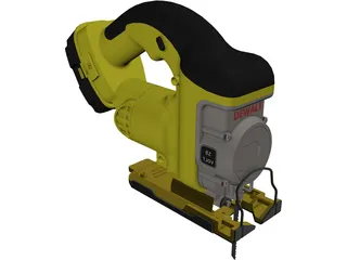 Dewalt Jigsaw 3D Model