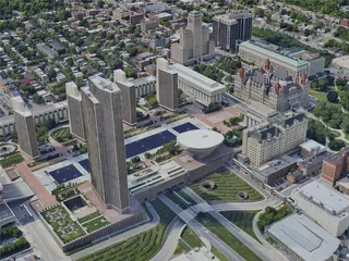 Albany City, USA (2022) 3D Model