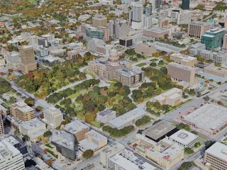 Austin City, USA (2024) 3D Model