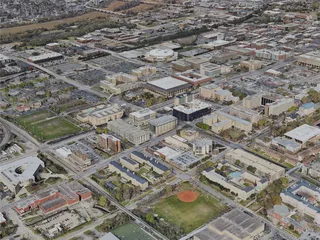 Columbia City, SC, USA (2023) 3D Model