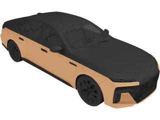 BMW i7 [M70] (2024) 3D Model