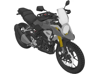 Honda CB300R (2017) 3D Model