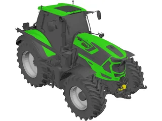 Deutz-Fahr Series 8 TTV 3D Model