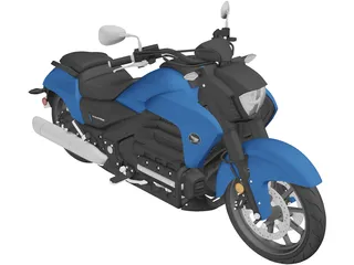 Honda Valkyrie GL1800C (2015) 3D Model