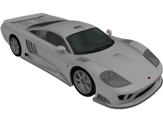 Saleen S7 Twin Turbo (2009) 3D Model