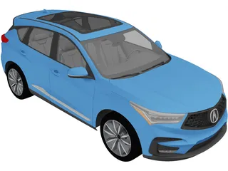 Acura RDX (2019) 3D Model