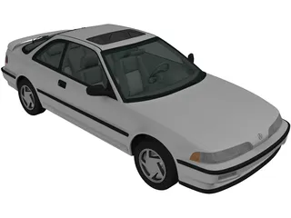 Acura Integra Coupe (1991) 3D Model