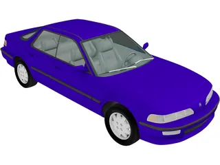 Acura Integra Sedan (1990) 3D Model