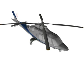 AgustaWestland AW109 GrandNew 3D Model