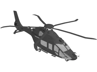 Airbus Helicopters H160 3D Model