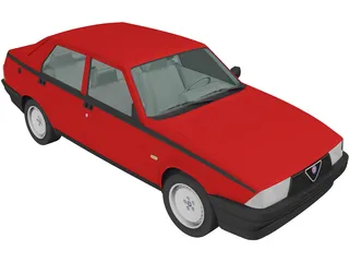 Alfa-Romeo 75 (1985) 3D Model