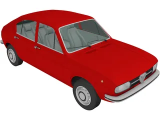 Alfa-Romeo Alfasud (1972) 3D Model