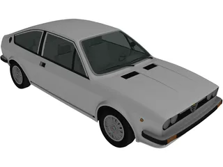 Alfa Romeo Sprint (1976) 3D Model