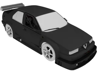 Alfa Romeo 155 V6 Ti (1993) 3D Model