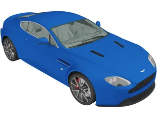 Aston Martin V8 Vantage S (2015) 3D Model