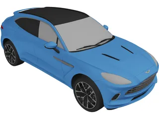 Aston Martin DBX (2022) 3D Model