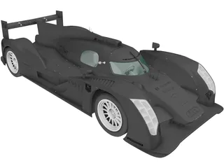 Audi R18 TDI (2011) 3D Model