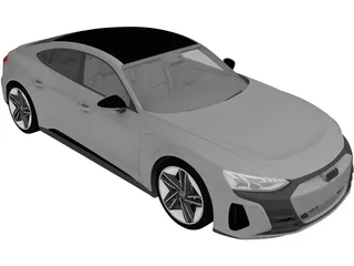 Audi RS e-tron GT (2022) 3D Model