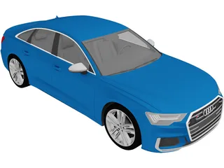 Audi S6 (2020) 3D Model