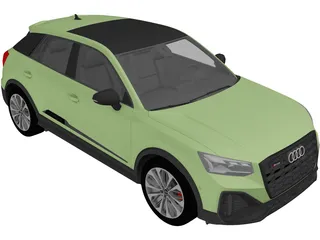 Audi SQ2 (2021) 3D Model