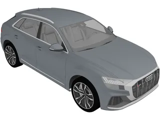 Audi SQ8 (2019) 3D Model