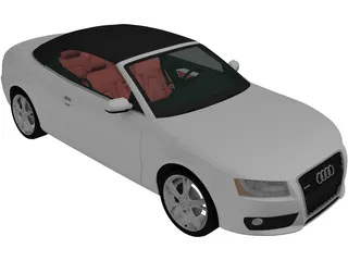 Audi A5 Convertible (2010) 3D Model