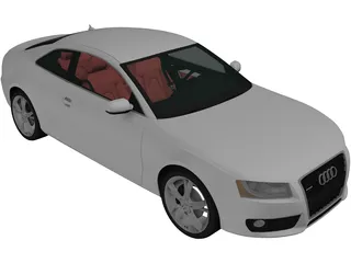 Audi A5 Coupe (2010) 3D Model