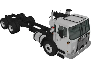 Autocar ACX Chassis (2021) 3D Model